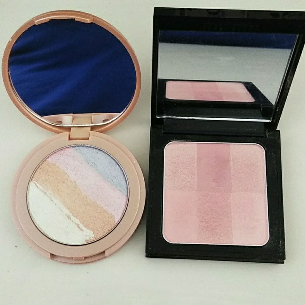 Bundle rainbow highlighter and brightening brick